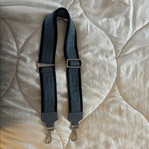Black and Blue Adjustable Bag Strap